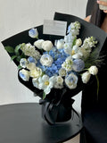 Blue Hydrangea Mixed Bouquet｜FH013