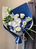 Deep Blue Mixed Bouquet｜FH007