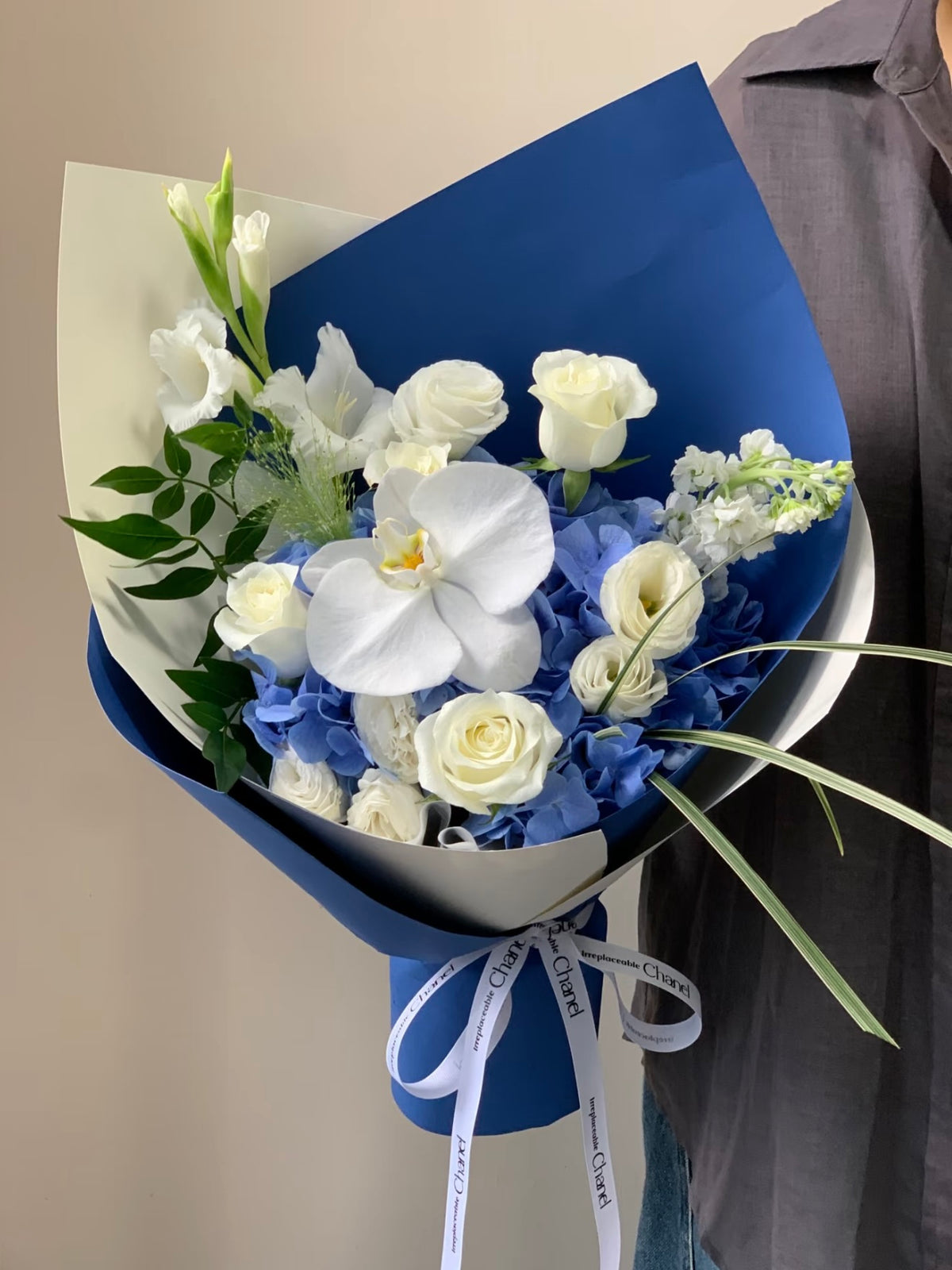 Deep Blue Mixed Bouquet｜FH007