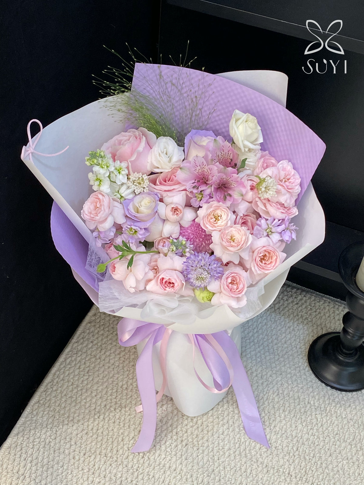 Fairy Kiss & Rose Mixed Floral Bouquet｜FL‑113