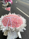 Pink Lychee Rose 199 Stalks With Ballon｜FR-024