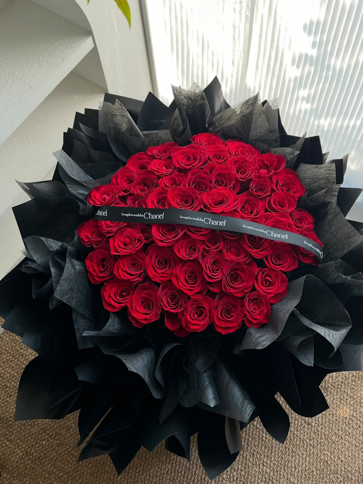 Red Rose Round Shape 33/52/99 Stalks｜FR-006
