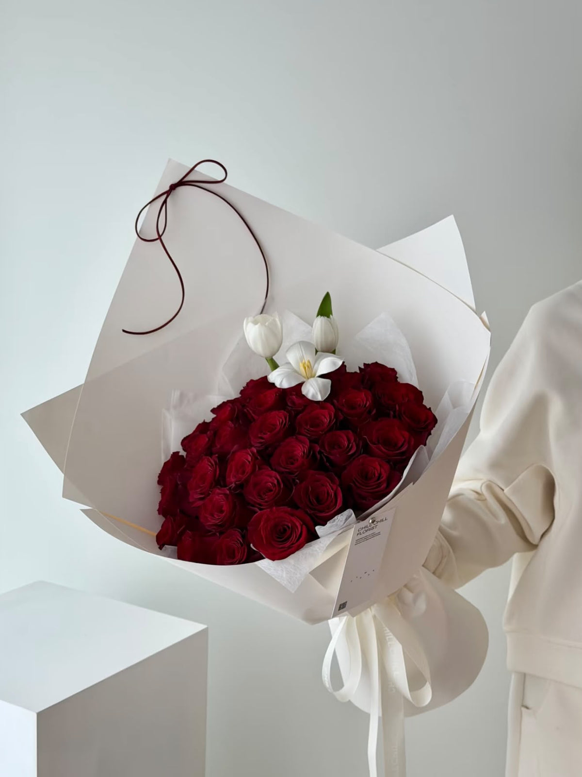 Red Rose With Tulip Bouquet｜FR-023